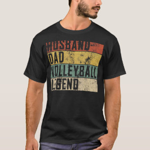 Mens Husband Vater Volleyball Legend Volleyball Sp T-Shirt