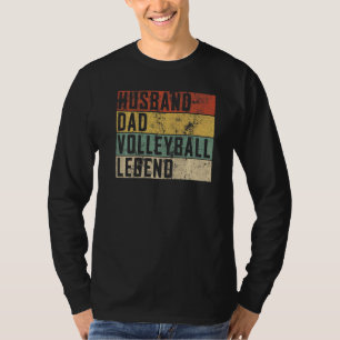 Mens Husband Vater Volleyball Legend Volleyball Sp T-Shirt
