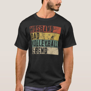 Mens Husband Vater Volleyball Legend Volleyball Sp T-Shirt