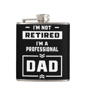 Mens I bin ein Beruflicher Vater, ein Geschenk für Flachmann