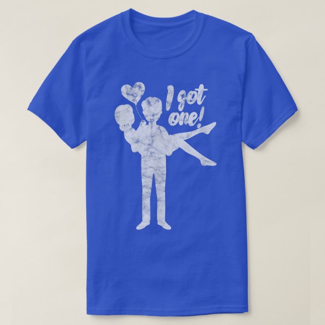 Mens I Got One Groom Bride Wedding Bachelor Party  T-Shirt (Design vorne)