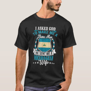 Mens I Liebe my Nicaragua Ehefrau Anniversary T Sh T-Shirt