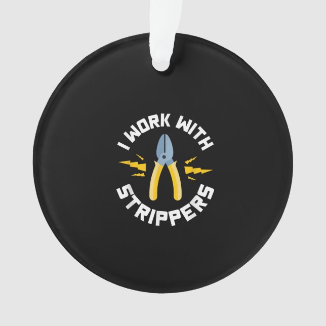 Mens I Work With Electrician Union (devant)