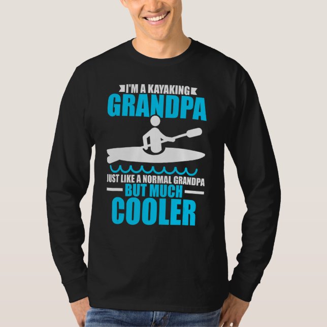 Mens, ich bin ein Kajakfahrer, genau wie ein norma T-Shirt (Vorderseite)