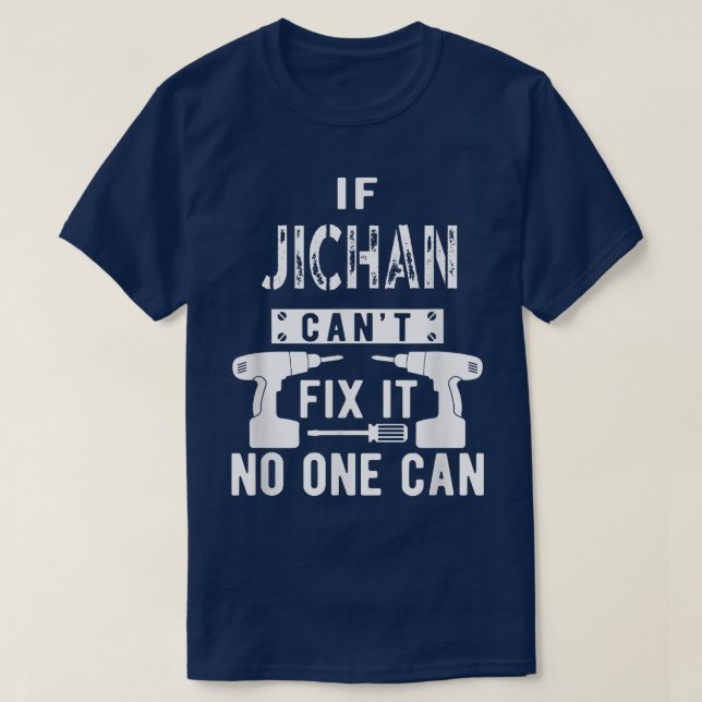 Mens If Jichan Can't Fix It Japan Japanese Grandfa T-Shirt (Design vorne)