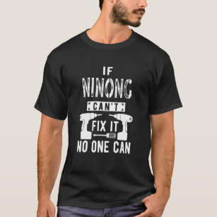 Mens If Ninong Can't Fix It Filipino or Spanish Go T-Shirt