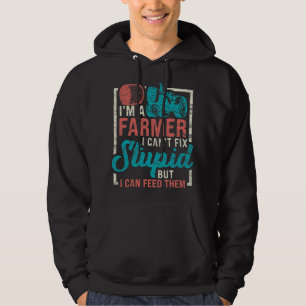 Mens im Bauer, den ich nicht reparieren kann, aber Hoodie