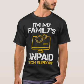Mens im My Famillien Unbezahlte technische Unterst T-Shirt