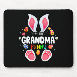 Mens I'm the Oma Bunny Matching Family Oster Mousepad