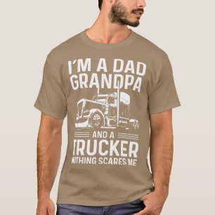 Mens im Vater Opa und LKW Funny Truck Dr. T-Shirt
