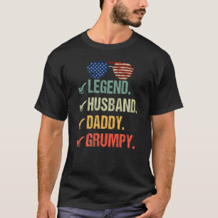 Mens In A World Full Of Grandpas Be A Grumpy Best T-Shirt