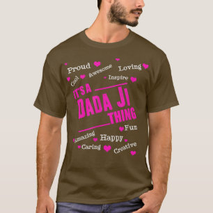 Mens Indian Vaterschaft Großvater T T-Shirt