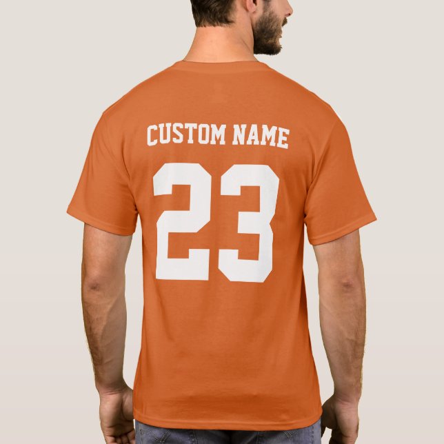 Mens Individuelle Name Blue Class of 2021 Senior S T-Shirt (Rückseite)