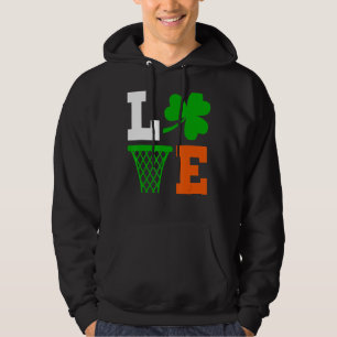 Mens Irish Niedlich Funny Basketball St Patrick S Hoodie