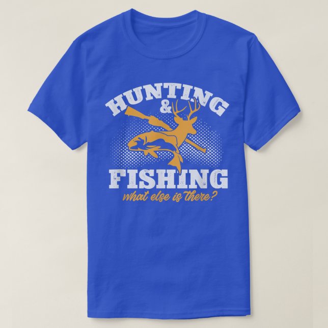 Mens Jagen & Fischen Was sonst gibt es Funny Fi T-Shirt (Design vorne)