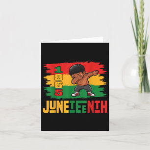 Mens Juneteenth erinnert an meine Vorfahren für Af Karte
