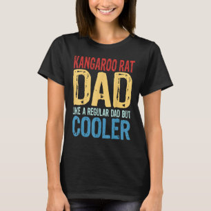 Mens Kangaroo Rat Vater Wie ein regelmäßiger Vater T-Shirt