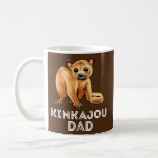 Mens Kinkajou Dad Father Honey Bear Night Ape Kaffeetasse