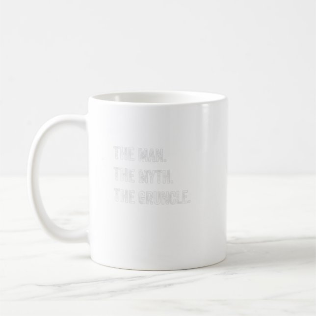 Mens knacken den Mann der Mythos 2020 Onkel Gesche Kaffeetasse (Links)