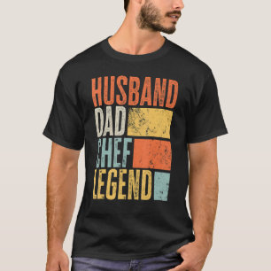 Mens Koch Husband Vater Legendary Pater Bestes Coo T-Shirt
