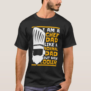Mens Koch Vater Weit Cooler Koch De Cuisine T-Shirt