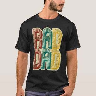 Mens Krass Vater Vintag Retro Vatertag T-Shirt