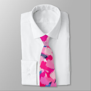 Mens Krawatte bunt abstraktes Design