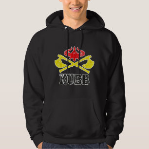 Mens Kubb Spieler Hinterhof Spiel Bowling Sportart Hoodie