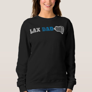 Mens Lacrosse Sports Retro Style Lacrosse Vater Fe Sweatshirt