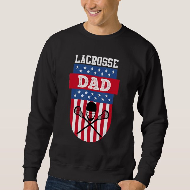 Mens Lacrosse Vater Sweatshirt (Vorderseite)