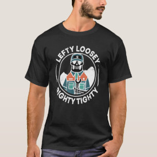 Mens Lefty Loosey Mechanikingenieur T-Shirt