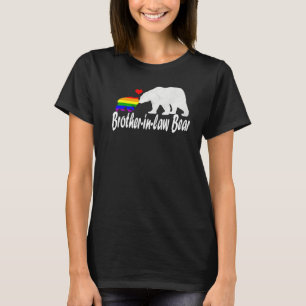 Mens Lgbt Bruder im Jura trägt Gay Pride gleich Re T-Shirt