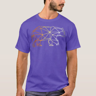 Mens LGBT Gay Bear Premium 1388 T-Shirt