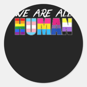 Mens LGBT Paint Spritzers Gay Bear Runder Aufkleber