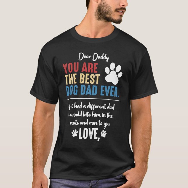 Mens Liebling Daddy, du bist der beste Vater aller T-Shirt (Vorderseite)