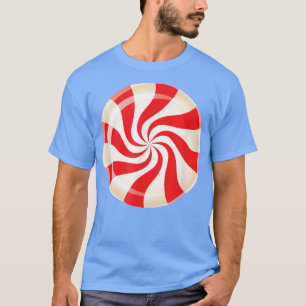 Mens lollipop Süßkarpfen Lollipop Pfefferminze T-Shirt