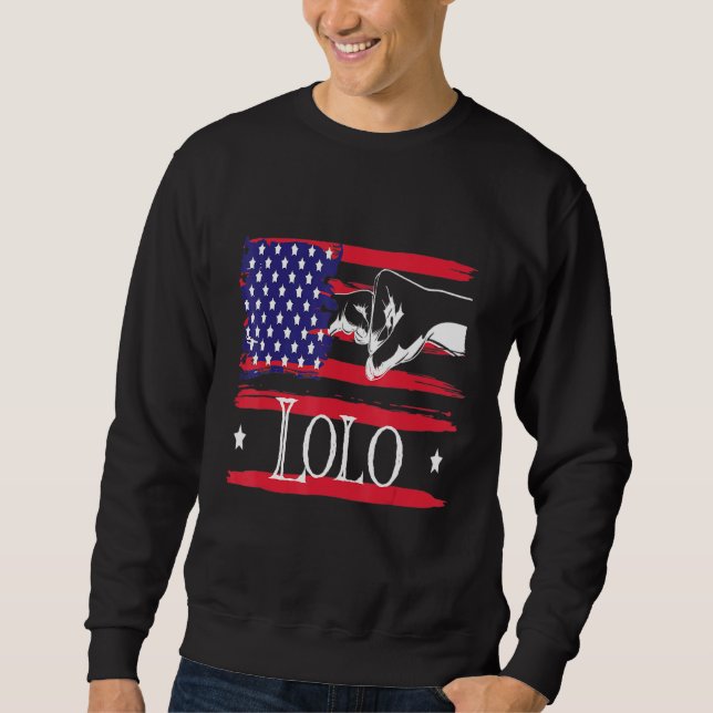 Mens Lolo Sweatshirt (Vorderseite)