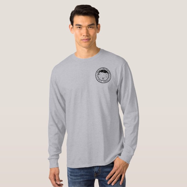 Men's Long Sleeve Tee Shirt logos Bea-Streaming (Vorne ganz)