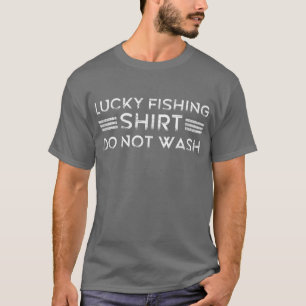 Mens Lucky FishingWash keine Funny Fisherman Liebe T-Shirt
