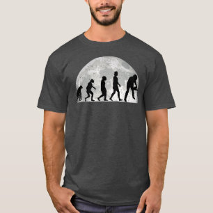 Mens Lumberjack Evolution Moon Forester Chainsaw T-Shirt