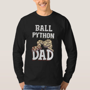 Mens Lustige Schlange Design Ball Python Papa T-Shirt