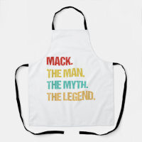 Mens Mack The Man The Myth The Legend