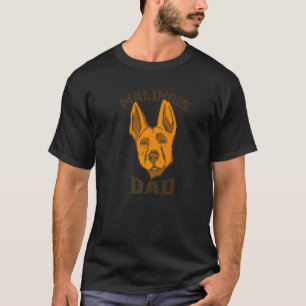 Mens Malinois Vater Dog Eigentümer Belgischer Mali T-Shirt