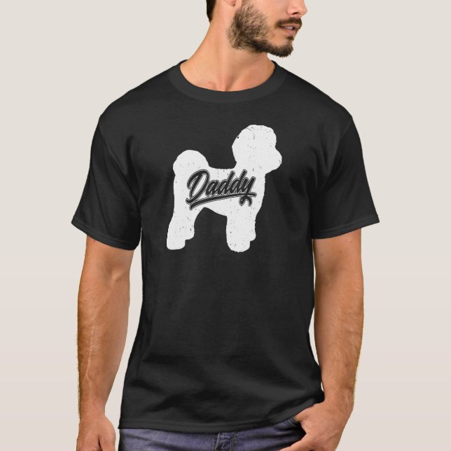 Mens Maltese Daddy Dog Eigentümer Papa Väter von M T-Shirt (Vorderseite)