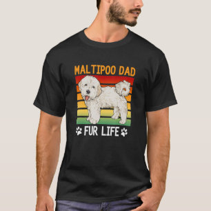 Mens Maltipoo Vater Fur Leben, Maltipoo T-Shirt