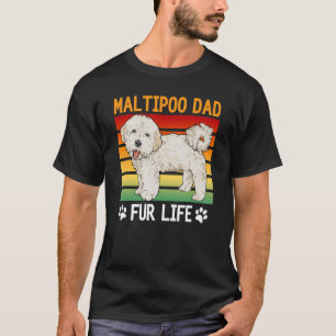 Mens Maltipoo Vater Fur Leben, Maltipoo T-Shirt
