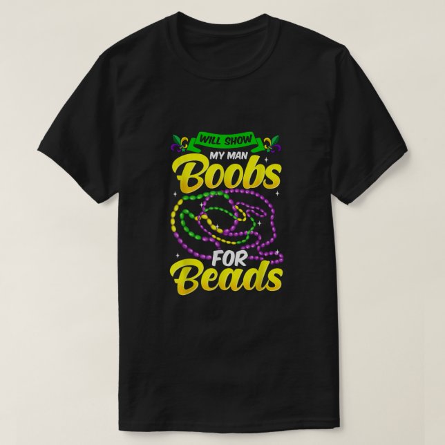 Mens Mardi Gras Kostüme Mens Mardi Gra Shirt Mard (Design vorne)