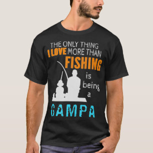Mens Mehr Als Liebe Fischen Gampa Spezial Opa T-Shirt