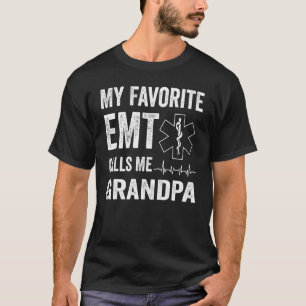 Mens mein Liebling Emt nennt mir Opa für Väter T-Shirt
