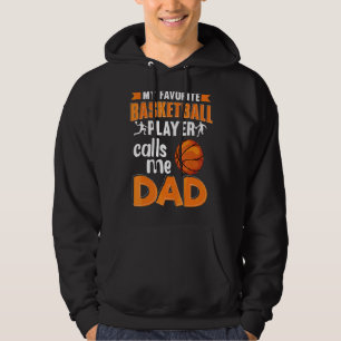 Mens Mein Lieblings-Basketball-Spieler nennt mich  Hoodie